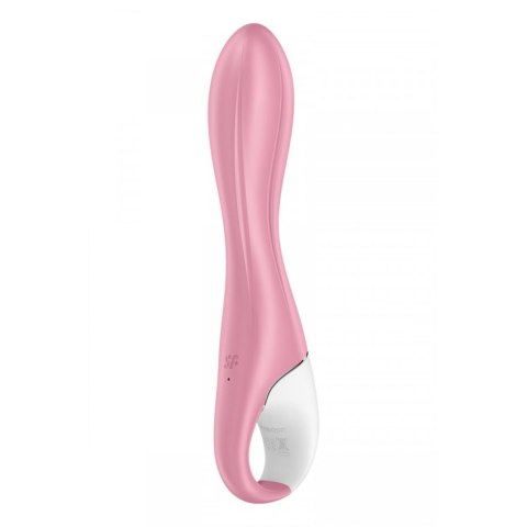 Satisfyer Air Pump Vibrator 2 – Nadmuchiwany Wibrator z Pompką, Czerwony