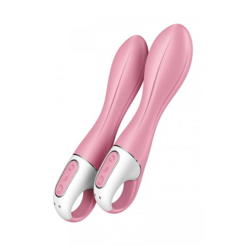 Satisfyer Air Pump Vibrator 2 – Nadmuchiwany Wibrator z Pompką, Czerwony
