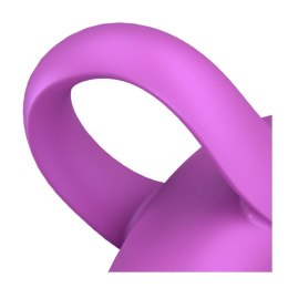 Satisfyer Bold Lover – Wibrator na palec, ciemny róż