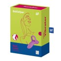 Satisfyer Bold Lover – Wibrator na palec, ciemny róż