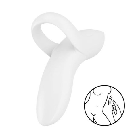 Wibrator na palec Satisfyer Bold Lover biały