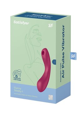 Satisfyer Curvy Trinity 1 Czerwony