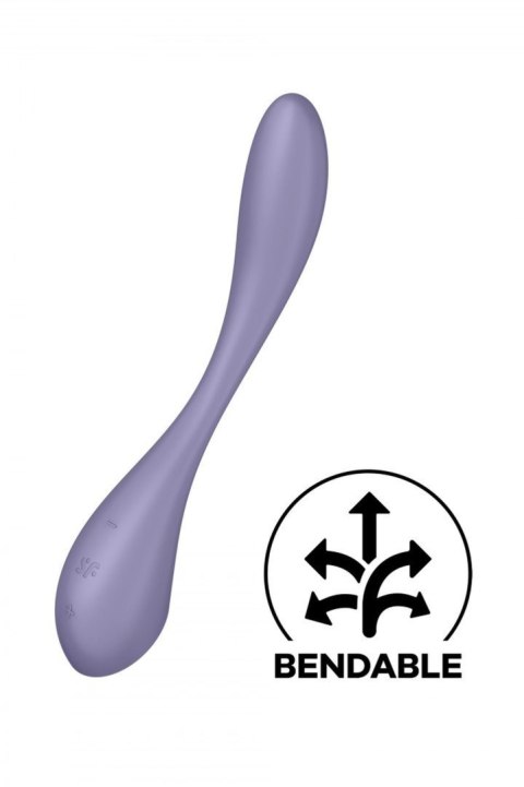 Wibrator G-Spot Flex 5+ Liliowy