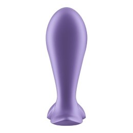 Satisfyer Intensity Plug Fioletowy – Wibracyjny korek analny z aplikacją