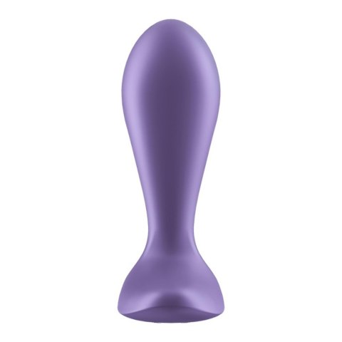 Satisfyer Intensity Plug Fioletowy – Wibracyjny korek analny z aplikacją