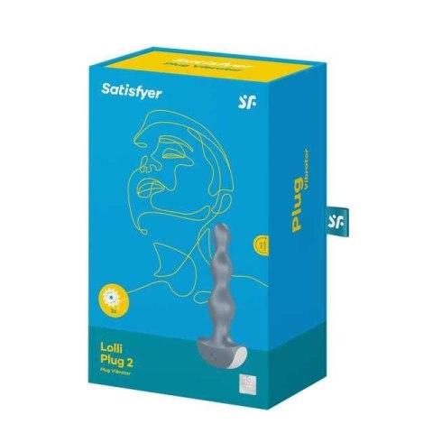 Satisfyer Lolli-Plug 2 (lodowy błękit)