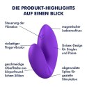 Satisfyer Love Riot Fioletowy Wibrator na Palec