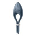 Satisfyer Duelist – Wibrujący Pierścień Erekcyjny (Ciemnoniebieski)