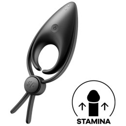 Satisfyer Sniper - Wibrujący pierścień erekcyjny (czarny)