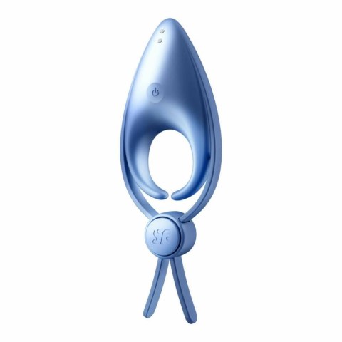 Wibrujący Pierścień na Penisa Satisfyer Sniper (Niebieski)