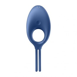 Pierścień wibrujący Satisfyer Swordsman (Niebieski)