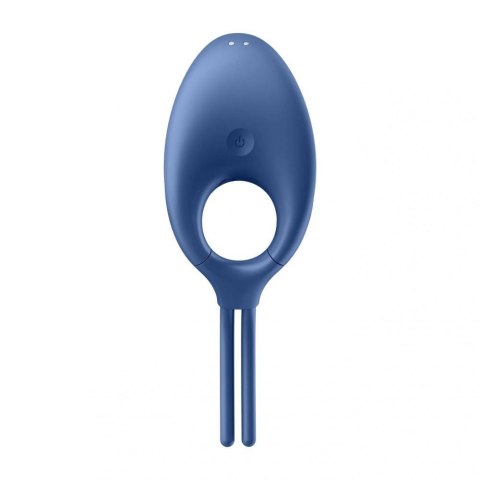 Pierścień wibrujący Satisfyer Swordsman (Niebieski)