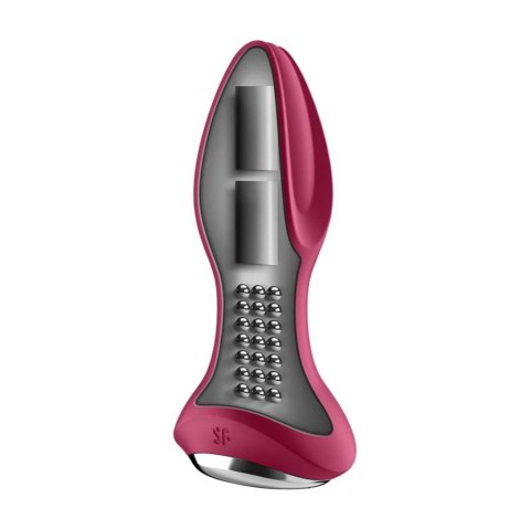 Satisfyer Rotator Plug 2+ Connect App – Obrotowy Plug Analny z Wibracjami (Fioletowy)