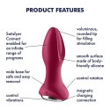 Satisfyer Rotator Plug 2+ Connect App – Obrotowy Plug Analny z Wibracjami (Fioletowy)