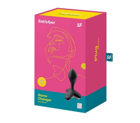 Wibrator analny Satisfyer Game Changer (Czarny)