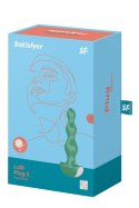 Wibracyjny korek analny Lolli Plug 2 – Zielony
