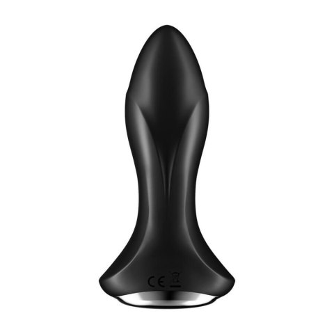 Satisfyer Rotator Plug 1+ Connect App (Czarny) - Obrotowy Korek Analny z Wibracjami i Aplikacją