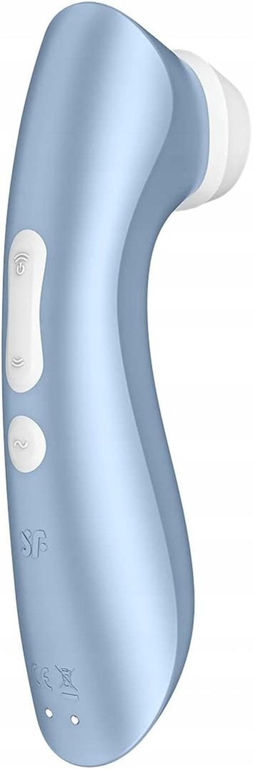 Satisfyer Pro 2+ Błękitny | Stymulator Łechtaczki z Falą Ciśnieniową i Wibracjami