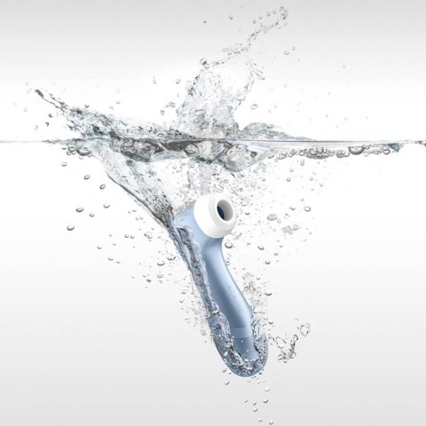 Satisfyer Pro 2+ Błękitny | Stymulator Łechtaczki z Falą Ciśnieniową i Wibracjami