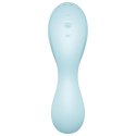 Satisfyer Curvy Trinity 5 Connect App – Luksusowy Stymulator Łechtaczki i Punktu G (Niebieski)