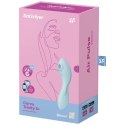 Satisfyer Curvy Trinity 5 Connect App – Luksusowy Stymulator Łechtaczki i Punktu G (Niebieski)