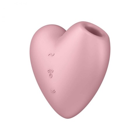 Satisfyer Cutie Heart – Stymulator Łechtaczki w Uroczej Czerwieni