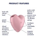 Satisfyer Cutie Heart – Stymulator Łechtaczki w Uroczej Czerwieni