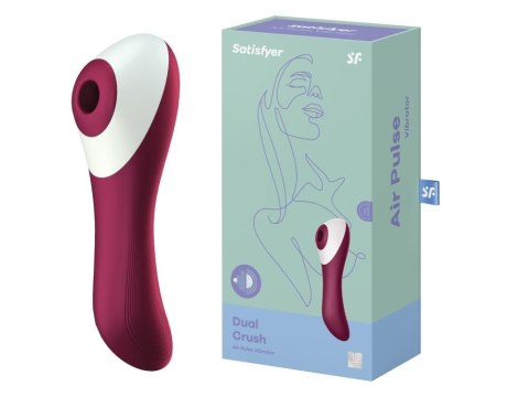 Satisfyer Dual Crush – Masażer z Falą Powietrza i Wibracją
