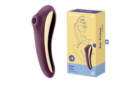 Satisfyer Dual Kiss – Podwójna Rozkosz (Winna Czerwień)