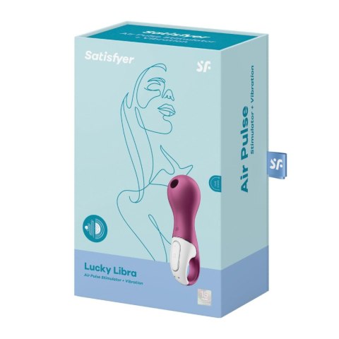 Satisfyer Lucky Libra: Stymulator Łechtaczki z Falą Powietrzną i Wibracjami