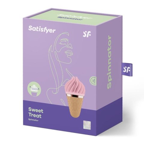 Zmysłowy Stymulator Łechtaczki Satisfyer Sweet Temptation Różowo-Brązowy