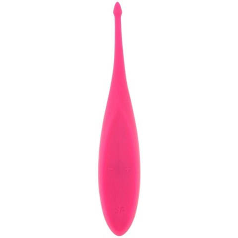 Wibrator Satisfyer Twirling Fun z wirującą końcówką (Magenta)