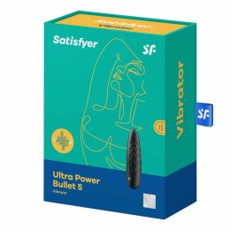 Ultra Power Bullet 5 (Czarny) – Mini Wibrator Precyzyjny