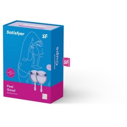 Satisfyer Feel Good: Eleganckie Kubeczki Menstruacyjne (Lila)