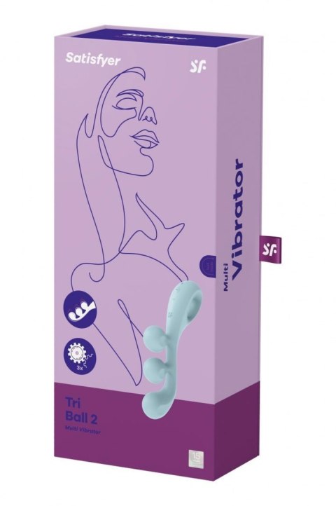 Satisfyer Tri Ball 2 Jasnoniebieski – Wibrator do Intensywnej Stymulacji Punktu G