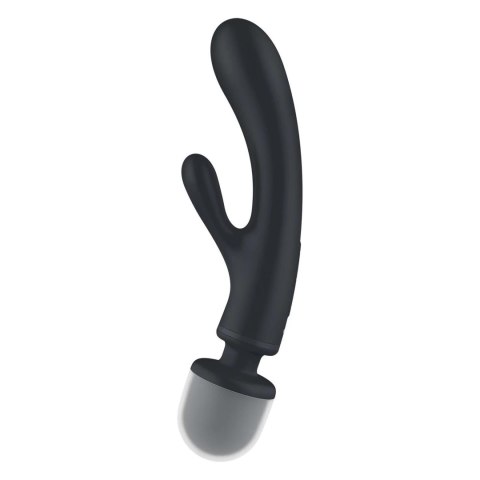 Satisfyer Triple Lover Szary – Wibrator do Punktu G i Stymulacji Łechtaczki