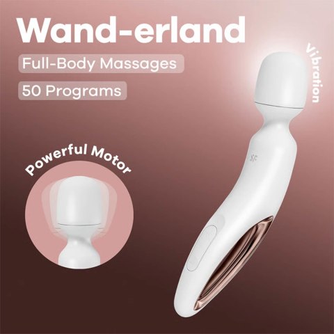 Masażer Wand-erland (Biało-Różowe Złoto)
