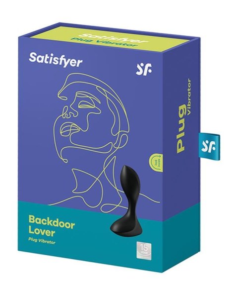 Wibrator Analny Satisfyer Backdoor Lover – Czarny