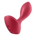 Wibrator analny Satisfyer Backdoor Lover (Czerwony) - Namiętność dla Początkujących