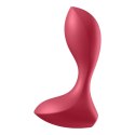 Wibrator analny Satisfyer Backdoor Lover (Czerwony) - Namiętność dla Początkujących