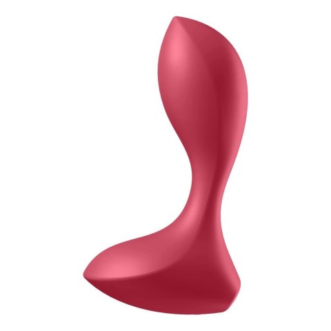 Wibrator analny Satisfyer Backdoor Lover (Czerwony) - Namiętność dla Początkujących
