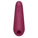Satisfyer Curvy 1+ – Luksusowy Wibrator z Pulsacją Powietrza i Zmysłowymi Wibracjami, Różany Czerwony