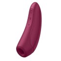 Satisfyer Curvy 1+ – Luksusowy Wibrator z Pulsacją Powietrza i Zmysłowymi Wibracjami, Różany Czerwony