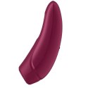 Satisfyer Curvy 1+ – Luksusowy Wibrator z Pulsacją Powietrza i Zmysłowymi Wibracjami, Różany Czerwony