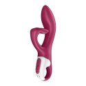 Satisfyer Embrace Me – Wibrator Króliczek (Jagodowy Uścisk)