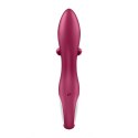 Satisfyer Embrace Me – Wibrator Króliczek (Jagodowy Uścisk)