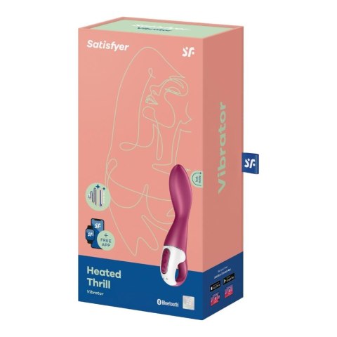 Satisfyer Heated Thrill: Rozgrzewający Wibrator do Punktu G z Aplikacją