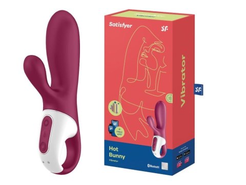 Wibrator Króliczek Hot Bunny Connect z Aplikacją