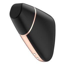 Satisfyer Love Triangle Czarny – Stymulator Łechtaczki z Pulsem Powietrza i Wibracjami Sterowany Aplikacją