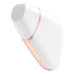 Wibrator Satisfyer Love Triangle – Stymulator Powietrzny i Wibracyjny w Bieli